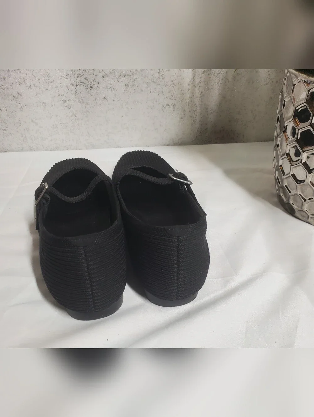 VIVAIA Margot Mary Jane Flats Black Size 36.5